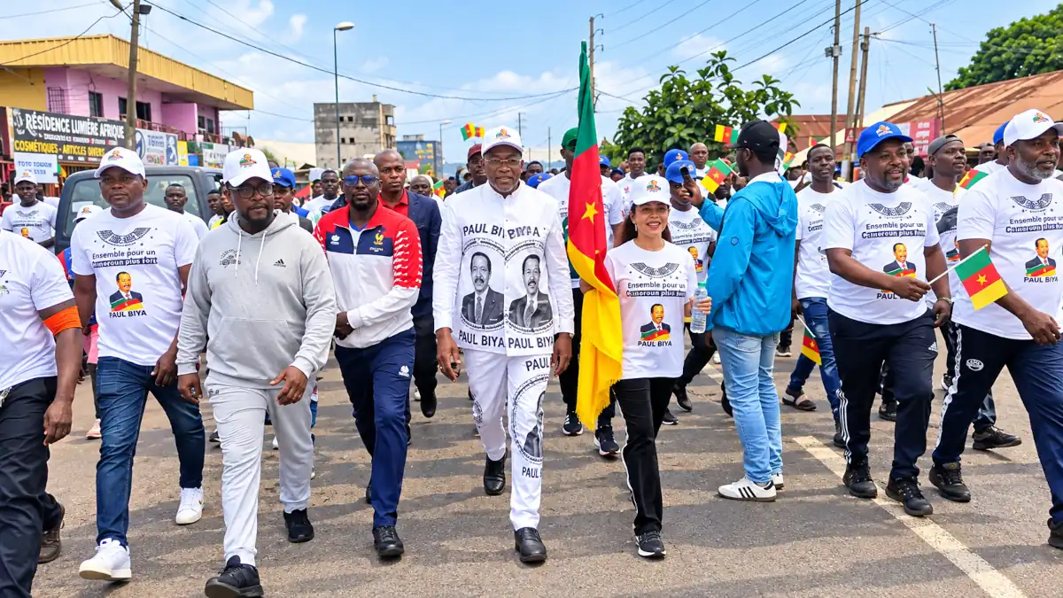 Cameroun - Marche de soutien : Yaoundé 5 répond présent pour Biya
