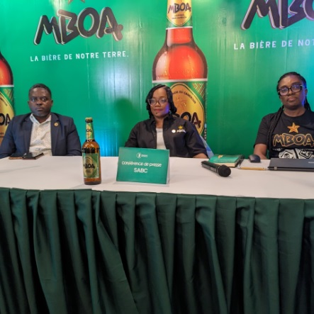 Chantier de modernisation d'une route au Cameroun