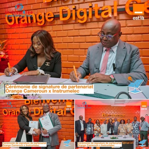 Chantier de modernisation d'une route au Cameroun