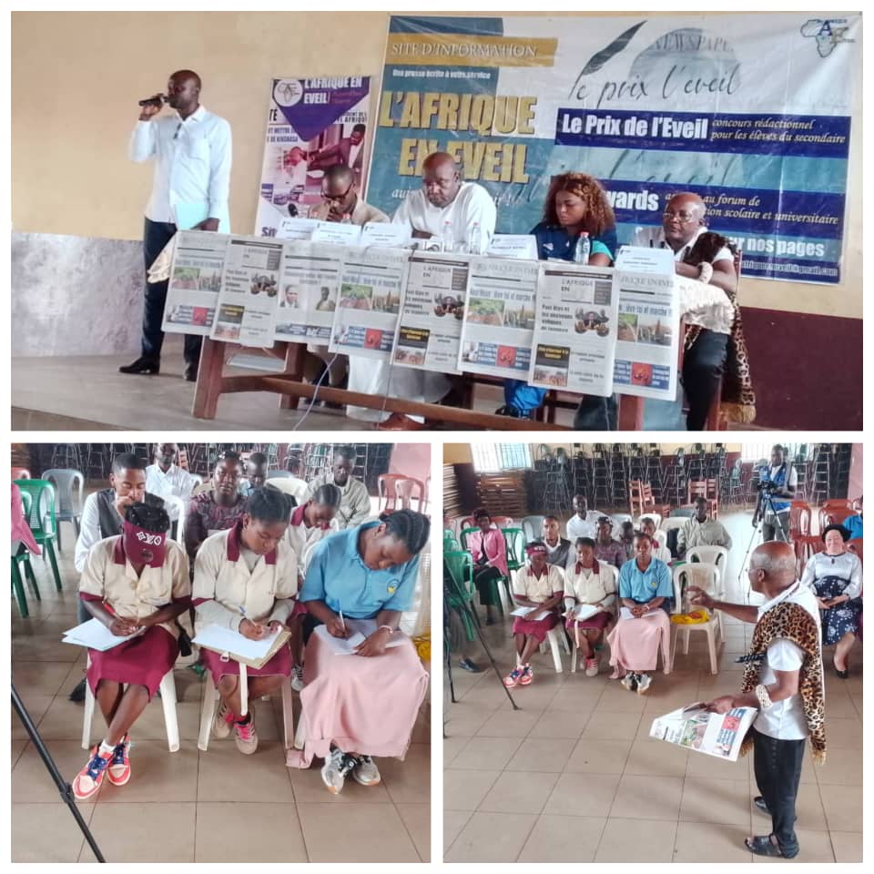 CAMEROUN :: Le site d'information panafricain l'Afrique en Éveil lance la première édition du prix de l'éveil :: CAMEROON Le site d'information panafricain l'Afrique en Éveil lance la première édition du prix de l'éveil