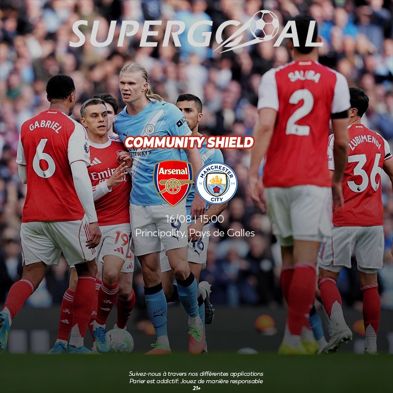 Arsenal - Manchester City : le Community Shield lance la bataille