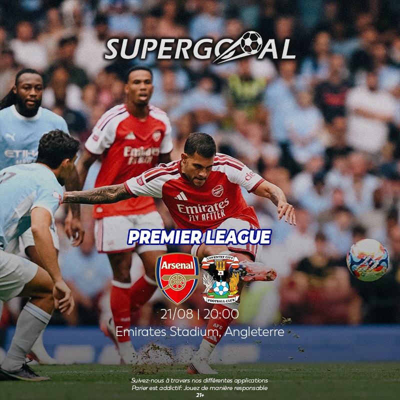 Arsenal FC ouvre le bal face à Coventry en Premier League
