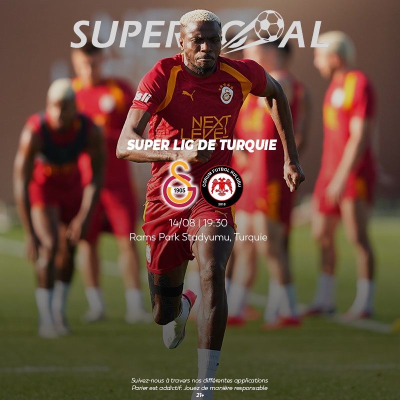 Turquie–Super Lig : Galatasaray Istanbul ouvre le bal contre Corum FK