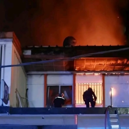 L’agence Orange Cameroun de Garoua ravagée par un incendie.
