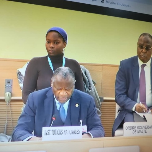 Genève: Pr James Mouangue Kobila plaide pour la ratification de la Convention contre la torture