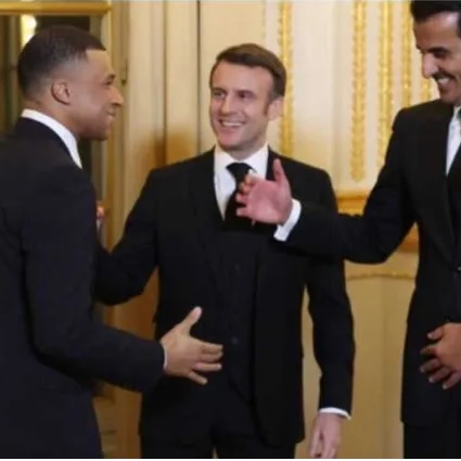 KYLIAN MBAPPE A L’ELYSEE