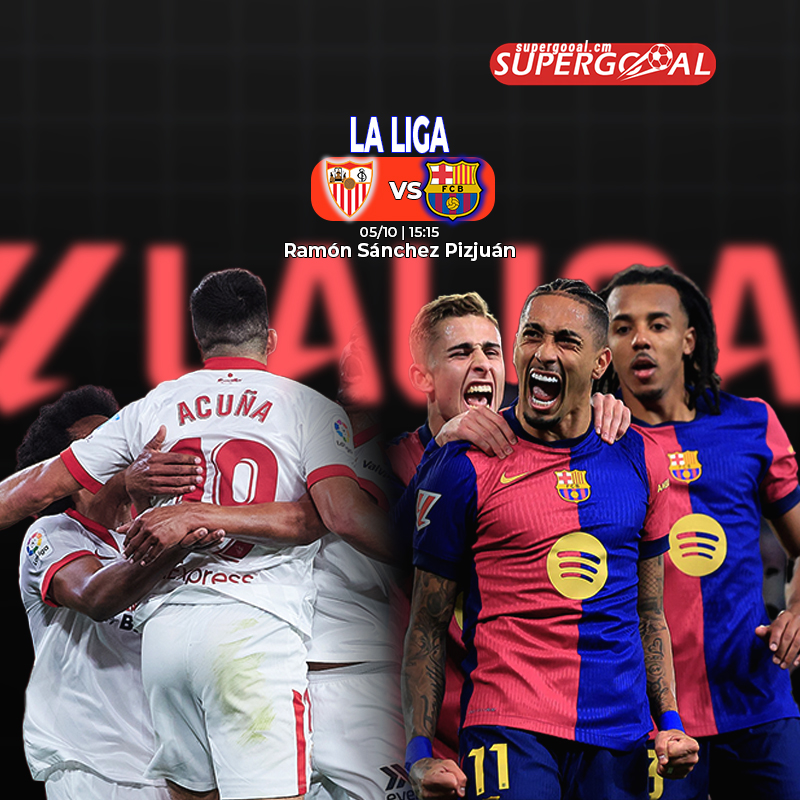 Sevilla FC et FC Barcelona ont rendez-vous en Liga