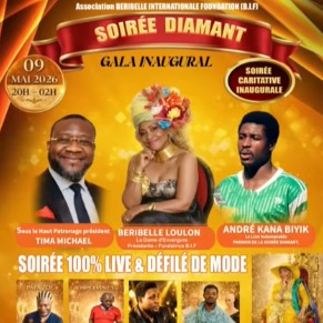 André Kana-Biyik, soutien de la Beribelle International Fondation. (Texte +vidéo)
