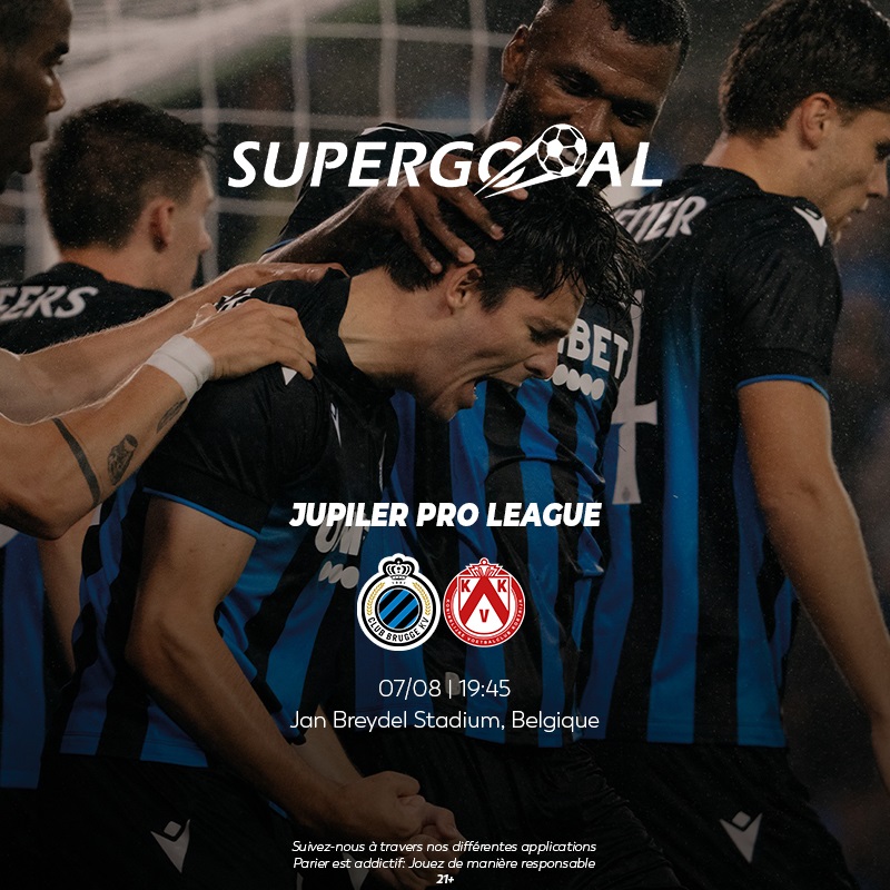 Club Brugge et KV Kortrijk ouvrent le bal en Jupiler Pro League