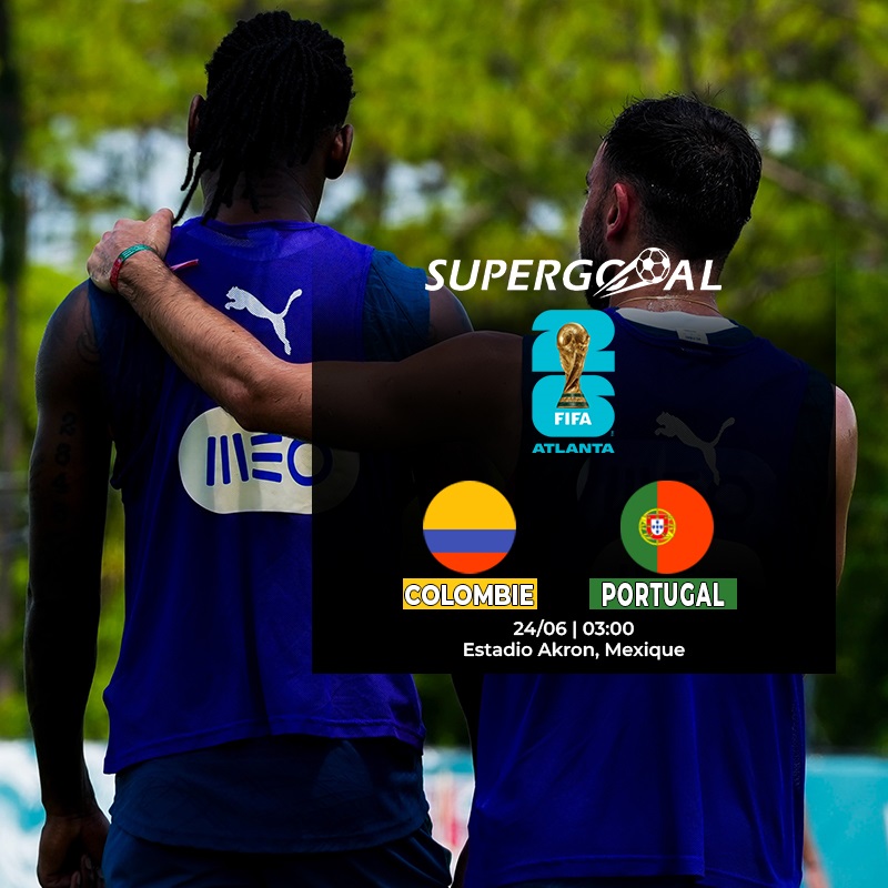Colombie - Portugal : deux outsiders du Mondial 2026