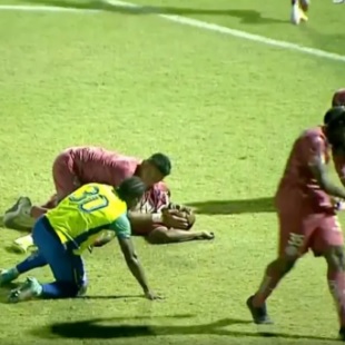 The serious injury suffered by Romario da Silva