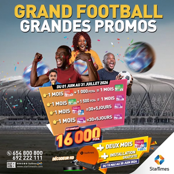 GRANDES VACANCES, GRANDES PROMOS : VIVEZ LES ÉMOTIONS DU FOOTBALL AVEC STARTIMES !