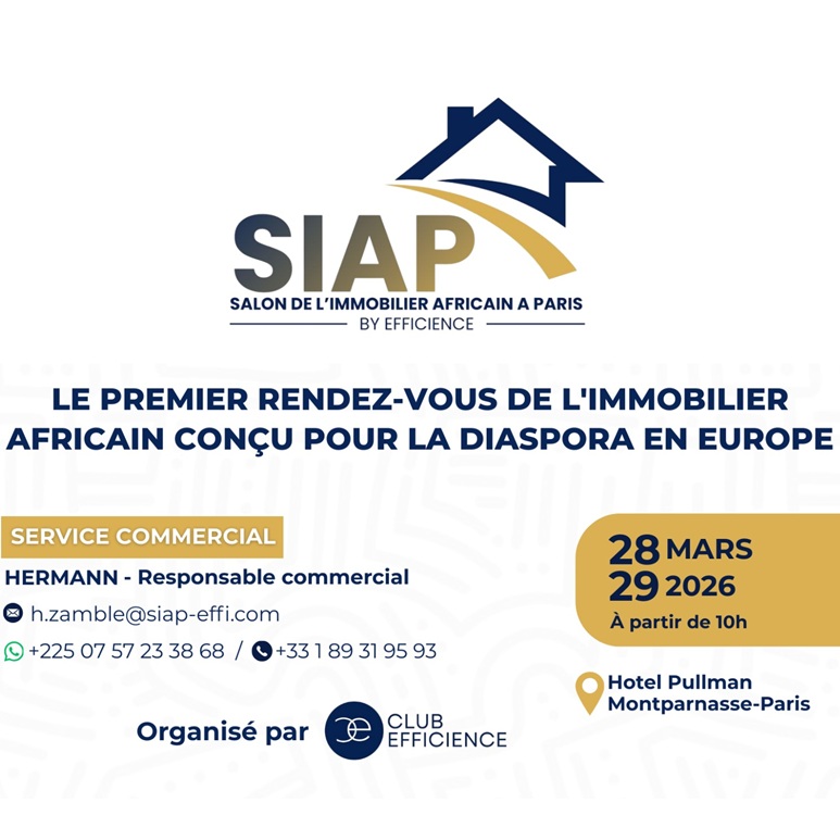 SIAP 2026 : Paris devient la capitale de l’investissement immobilier africain