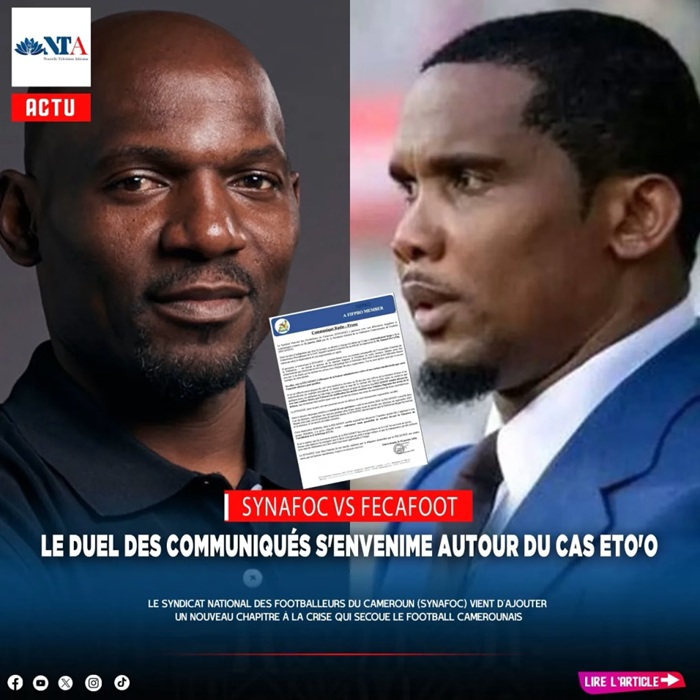 GEREMI NJITAP ATTAQUE FRONTALEMENT LA FECAFOOT