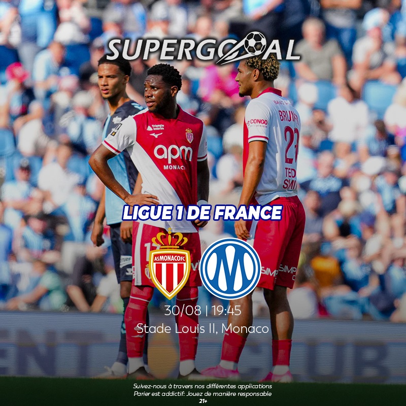 AS Monaco - Olympique Marseille : 1er choc de la saison en Ligue 1