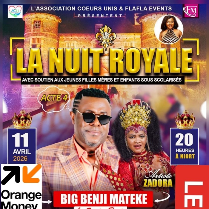 LA NUIT ROYALE Acte 4 : un rendez-vous culturel au service d’une grande cause