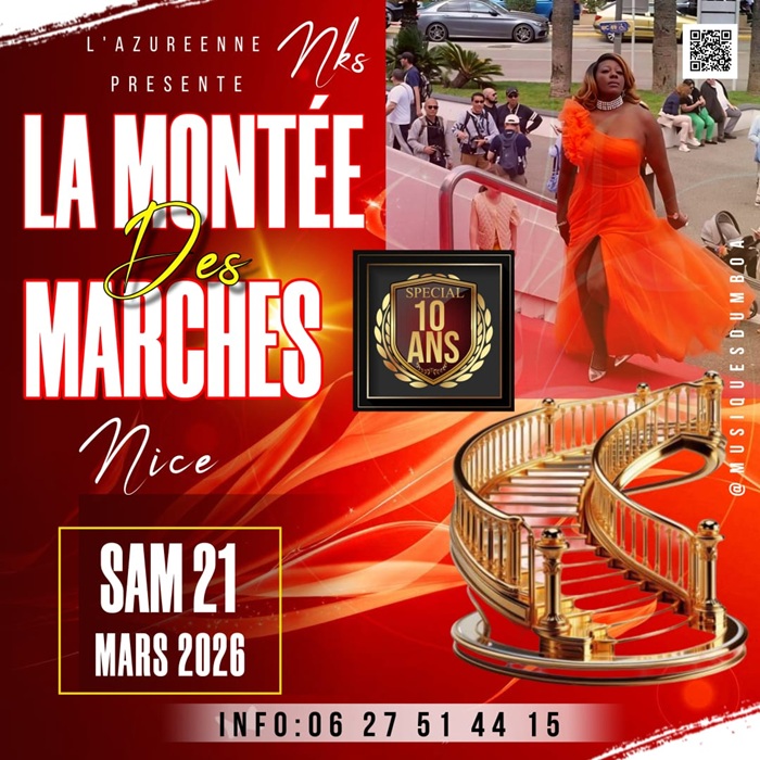 Nice s’apprête à célébrer les 10 ans de la “Montée des marches” by l’Azurenne NKS