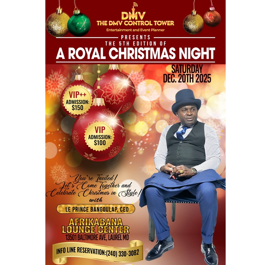 DMW CONTROL TOWER : LA 5ᵉ ÉDITION PROMET UN NOËL ROYAL À LAUREL (MARYLAND)