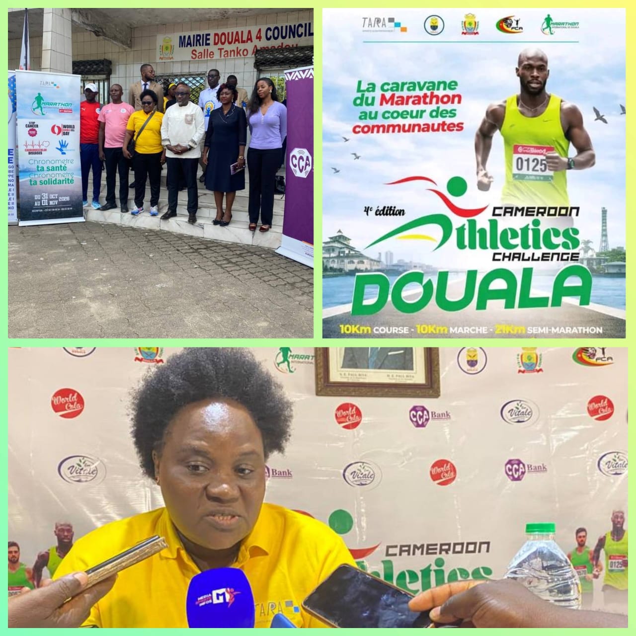 Cameroon Athletics Challenge act 4  met le cap sur la promotion de l’athlétisme local.