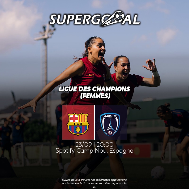Ligue des Champions : Barcelone (W) s’offre le Paris FC (W) en entame