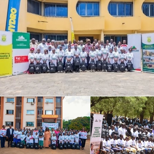 Douala, Yaoundé, Figuil : Le programme « Excellence Scolaire » de CIMENCAM récompense les meilleurs