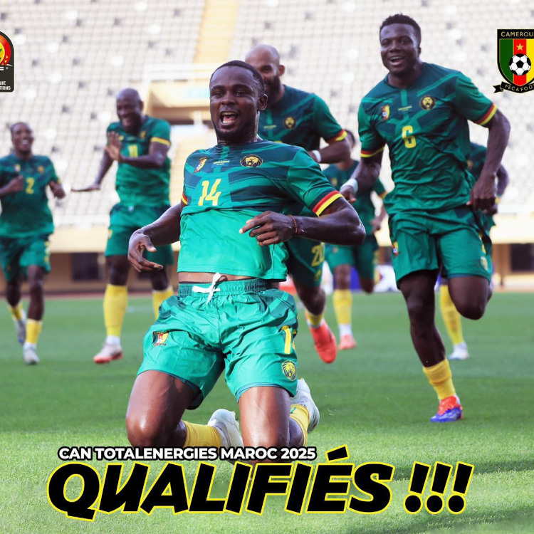 Le Cameroun Qualifié pour la CAN 2025 : Première Victoire Extérieure des Lions Indomptables :: CAMEROON Le Cameroun Qualifié pour la CAN 2025 : Première Victoire Extérieure des Lions Indomptables