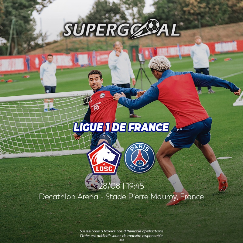 Lille OSC attend le Paris Saint-Germain en Ligue 1