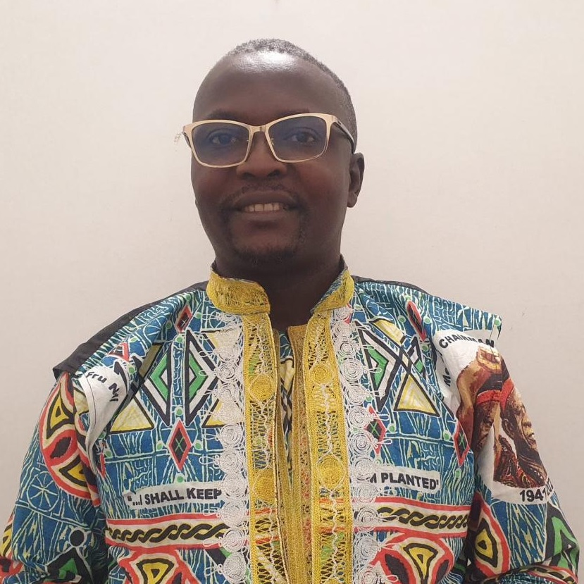 Chantier de modernisation d'une route au Cameroun