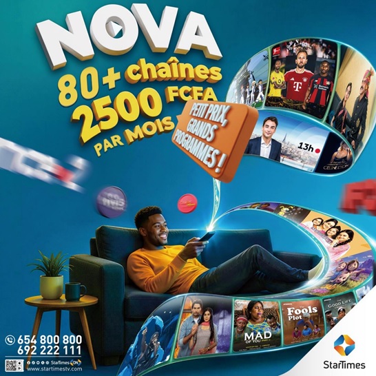 PETITS PRIX, GRANDS PROGRAMMES AVEC STARTIMES NOVA !