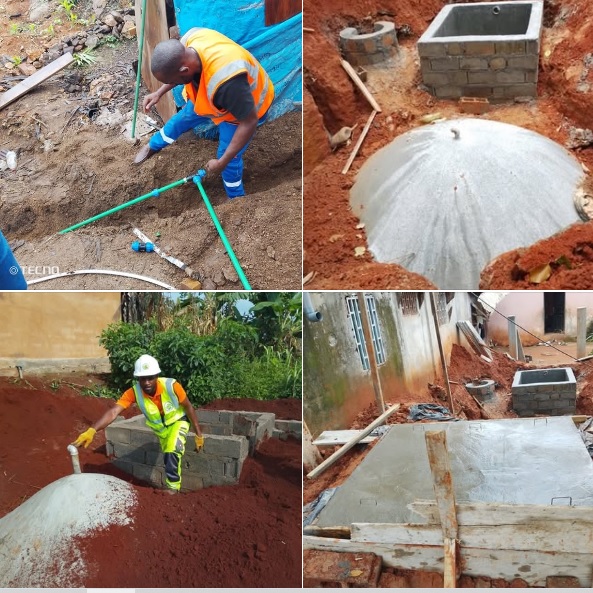 Chantier-école de biométhanation en milieu urbain à Yaoundé:la 3ème réalisation pratique