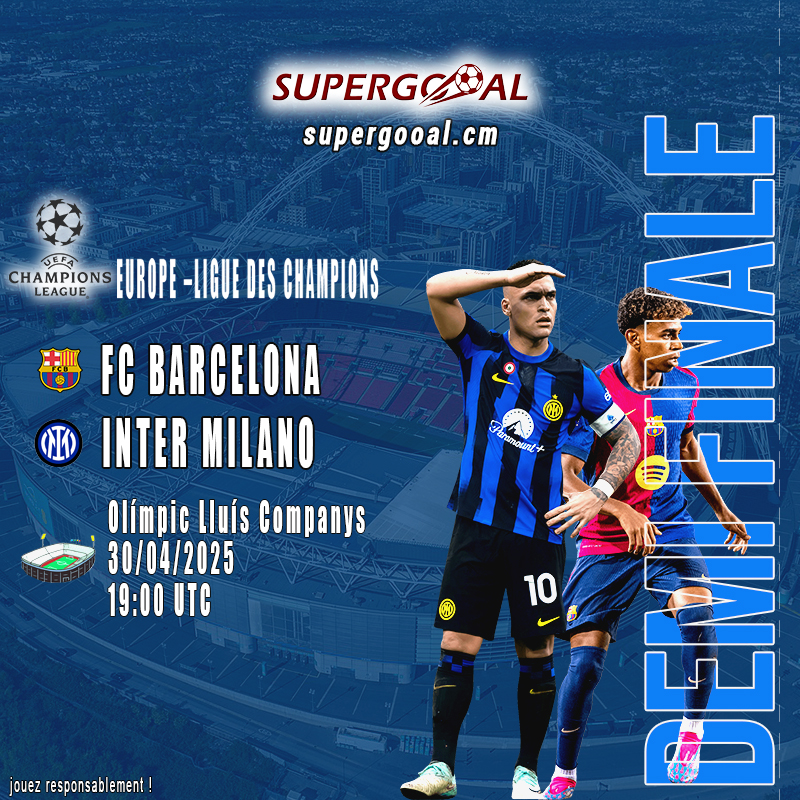 Barcelone donne rendez-vous à l’Inter Milano en demi- finale Aller