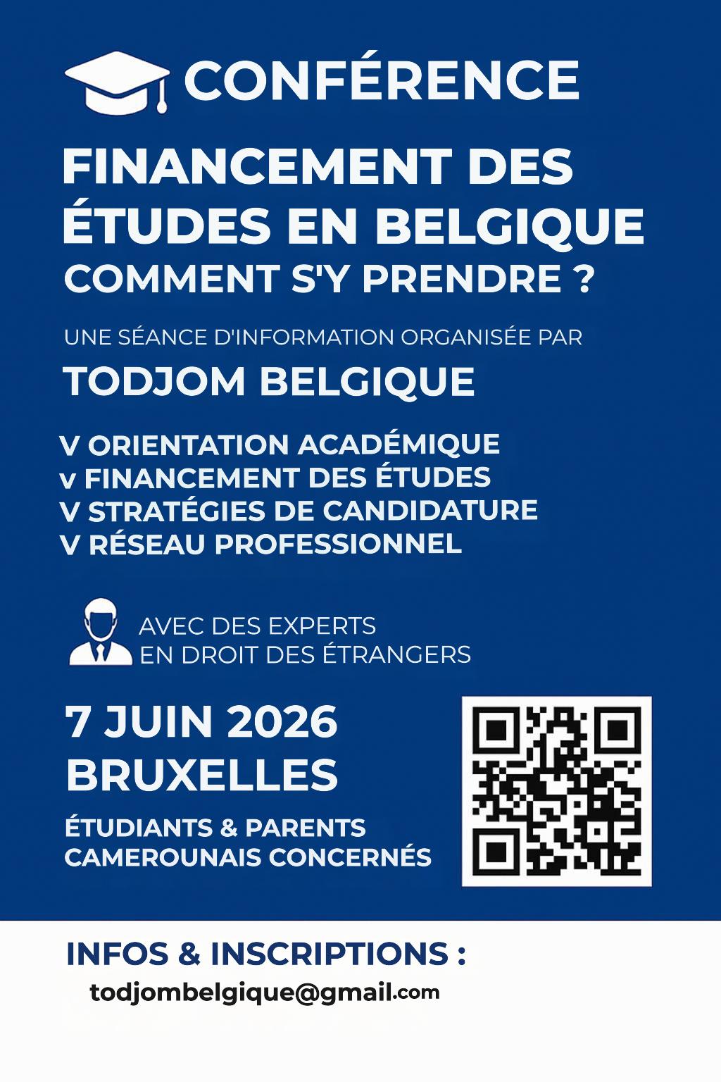 Conférence - Financement des études en Belgique : comment s’y prendre ?